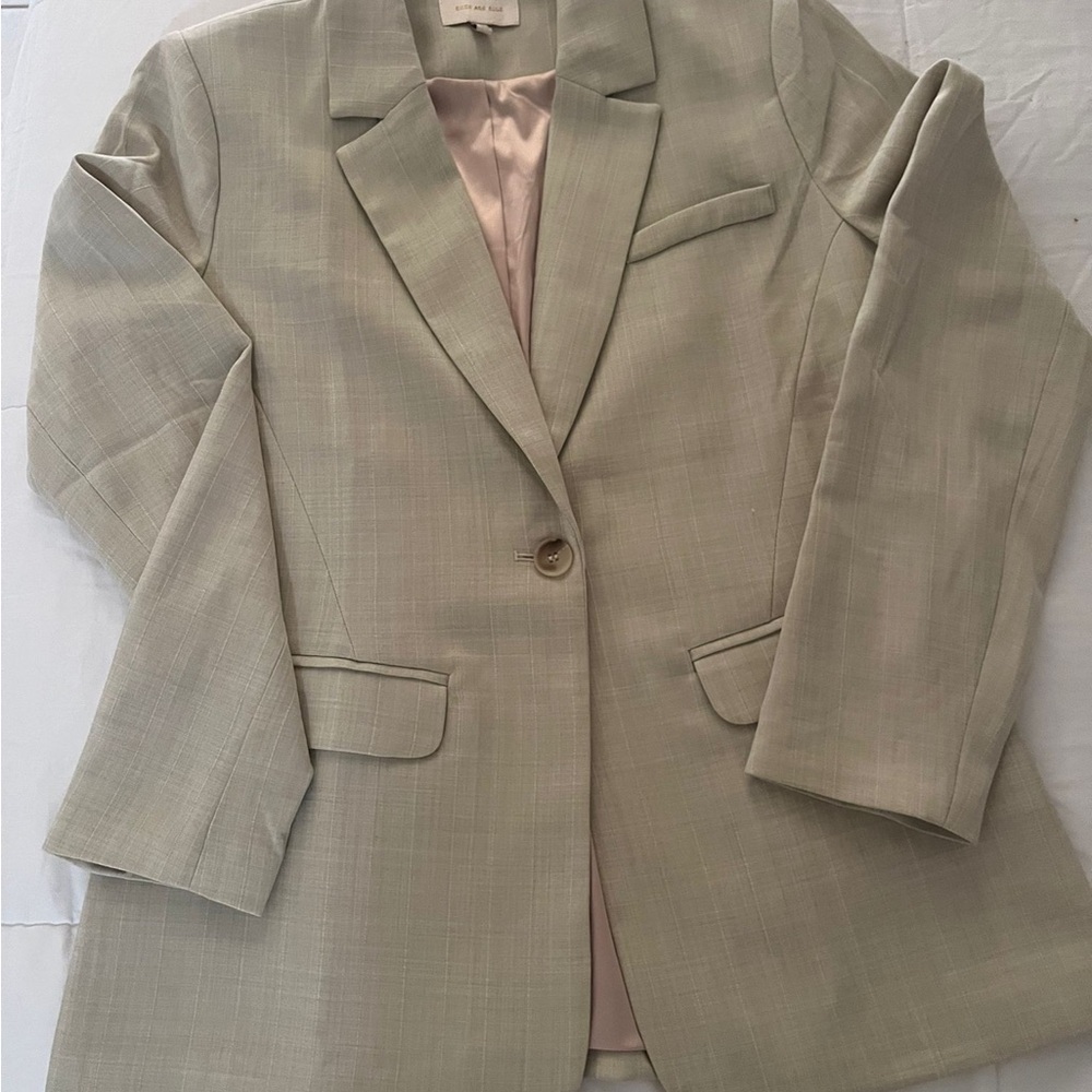 Beige Blazer